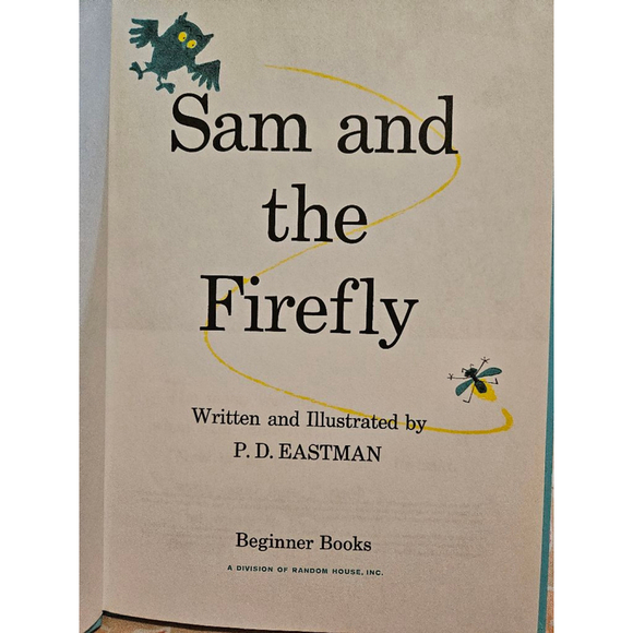 Dr Seuss Book "Sam and the Firefly" Hardcover by PD EastMan 1958 - Picture 3 of 10